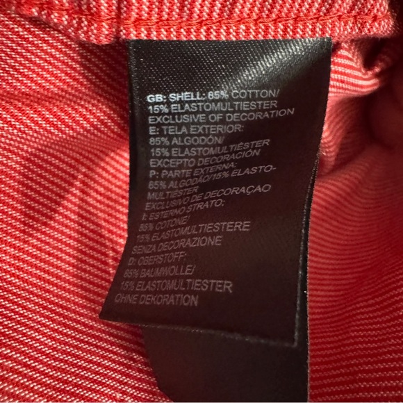 The North Face Men's Casual Red White Button Down Short Sleeve Shirt Size XL - Picture 4 of 5